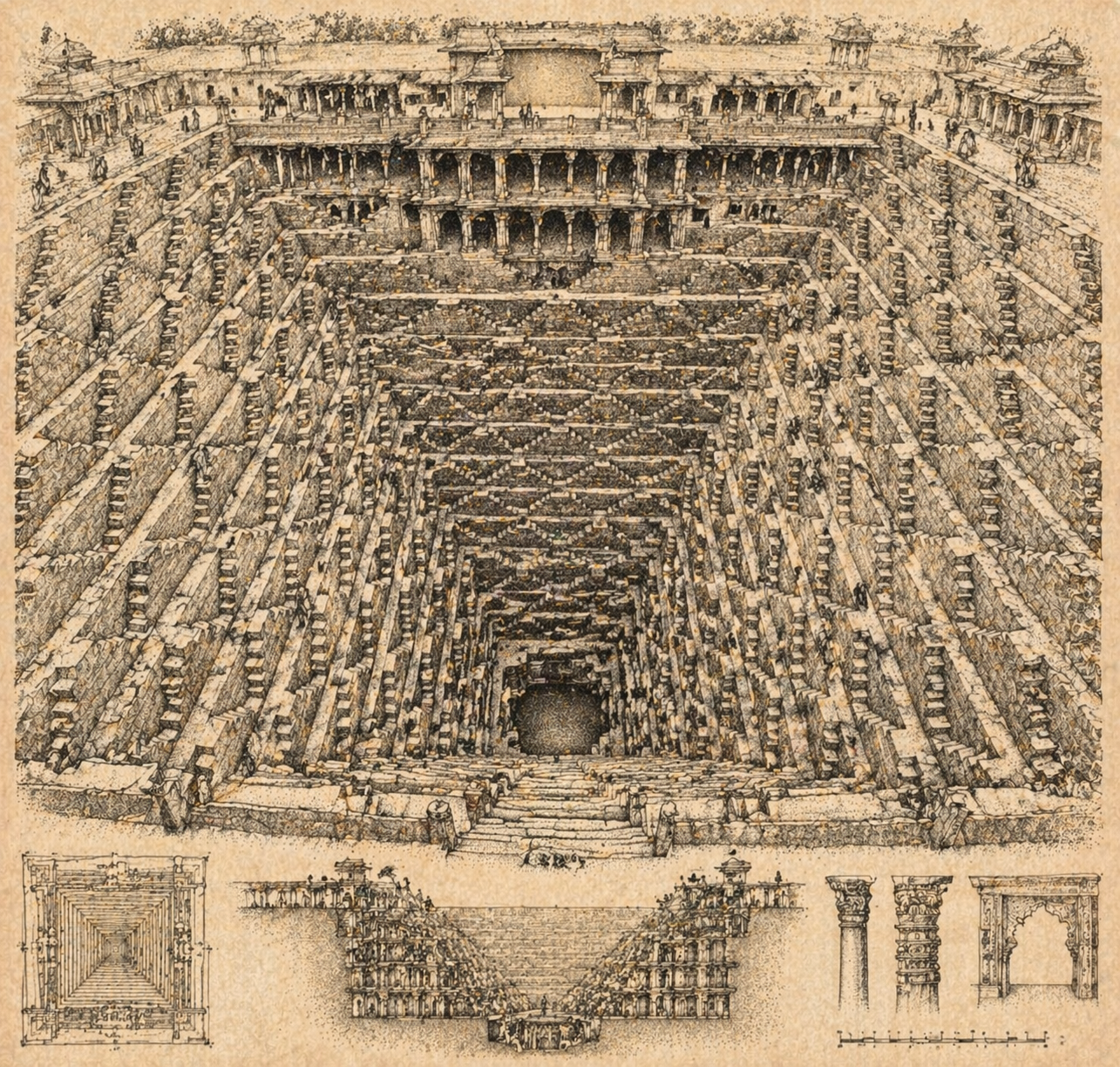 Chand Baori stepwell